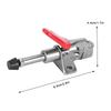 Stainless Steel Toggle Clamp Fast Fixing Clamp Hand Tool for Electronic Equipment Assembly