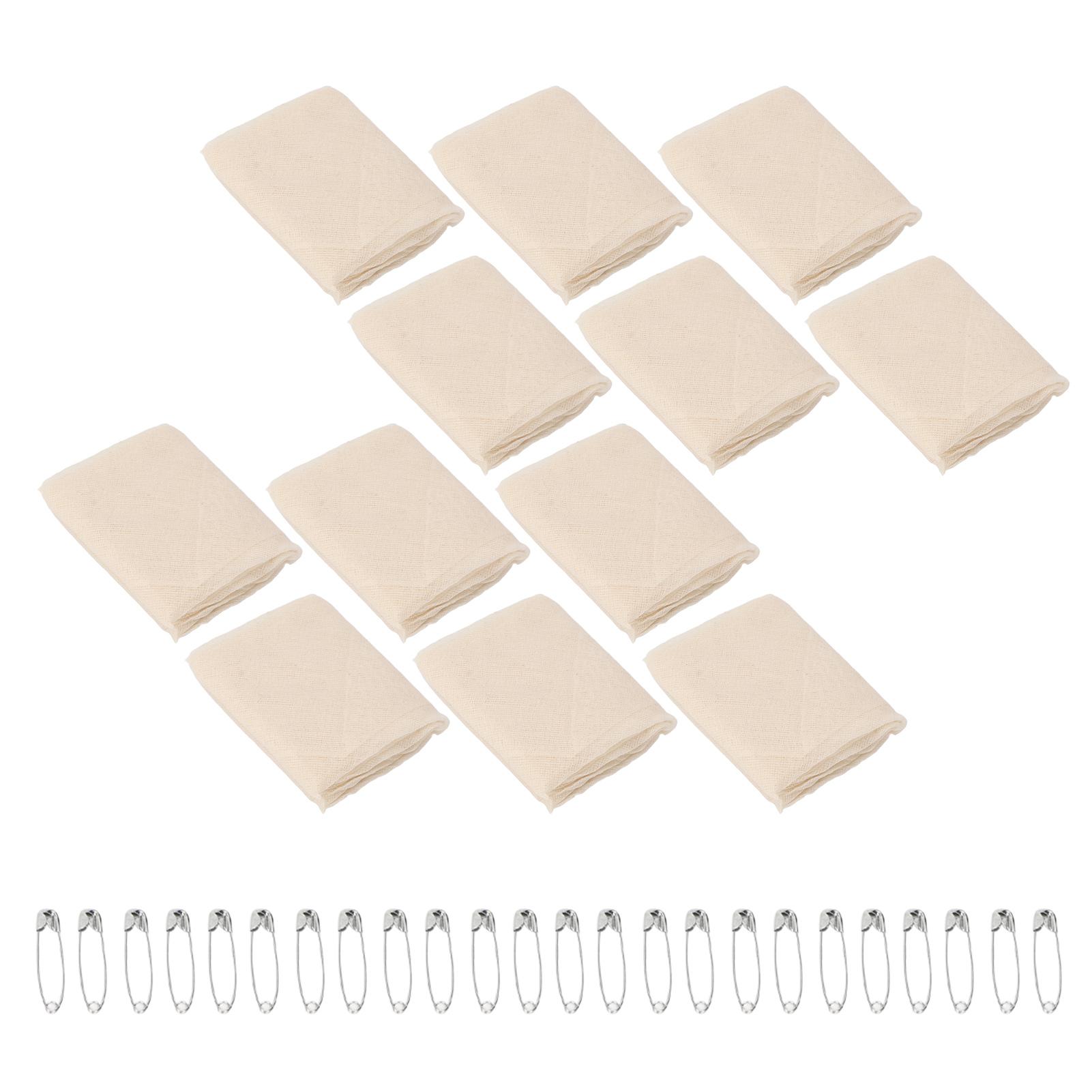 

12pcs Triangular Bandage Gauze Dressing Covering Support Fractures Breathable Triangular Splint