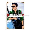 Archer Sterling Tv Danger Zone Movie Mashup Metal Plaque Poster Home Retro Cave Party Printed Tin Sign Poster