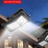 Body Sensor Solar Garden Lamp 3 Modes LED Wall Light Multifunctional Solar Clip Light  Home