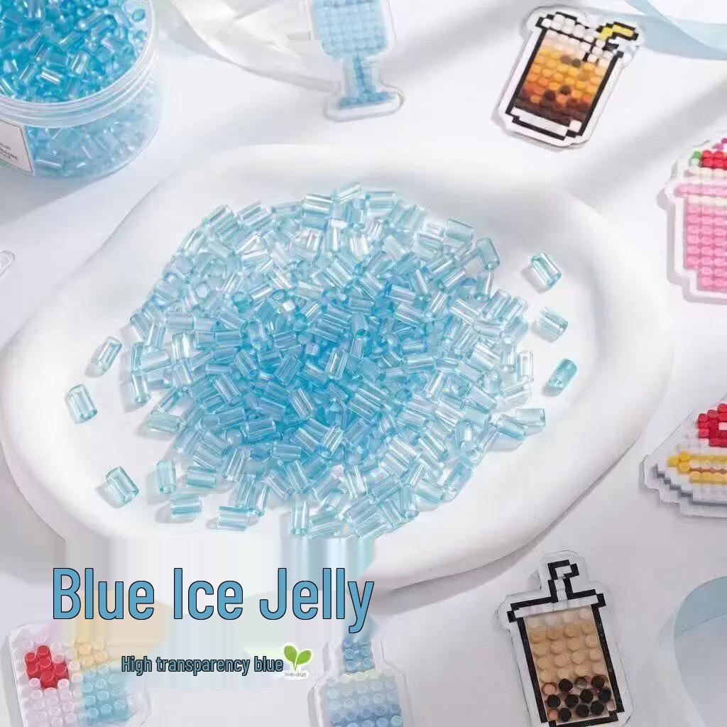KYDD Fuse Beads Refill Pack - 250g, 2.6mm Beads, 221 Mixed Colors, MARD Color System, Sand Yellow Included