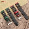 Vintage Cowhide Watch Strap Bracelet Breathable Genuine Leather 20mm 22mm 24mm 26mm Watchband Men's Watch Band with Pin Buckle