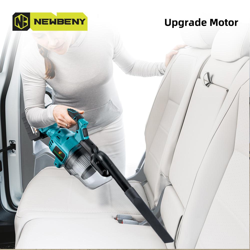 Newbeny 1000W Cordless Handheld Electric Vacuum Cleaner Powerful Rechargeable Household Indoor Cleaning Tools For Makita 18V Battery