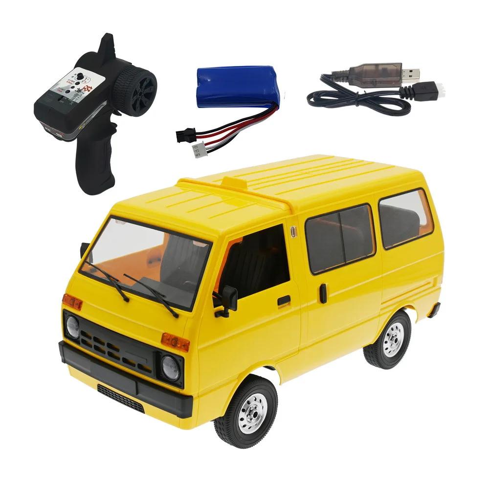 

New 1 / 10 WPL D42 RC Car 2.4G Simulation Drift Truck LED Remote Control Off-Road CAR Van for Kids Gifts for Kids VS D12 C24