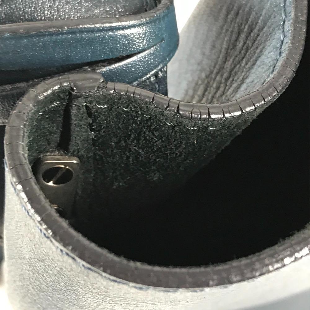 Louis Vuitton M94588 Z gankiem NN14GM Torba Cuir-Nuance Torba na ramię Skóra niebieska