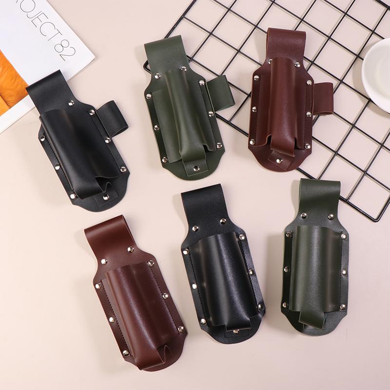 Holster de Ceinture en Cuir PU pour Bouteille de Bière Sac de Ceinture Portatif pour Bière Housse de Protection pour Bouteille de Boisson d'Extérieur Style Suspendu à la Taille Sac de Ceinture pour Bière