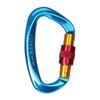 25KN Climbing Carabiner Clip Hook Heavy Duty Aluminum D-Ring Screw Lock Rock