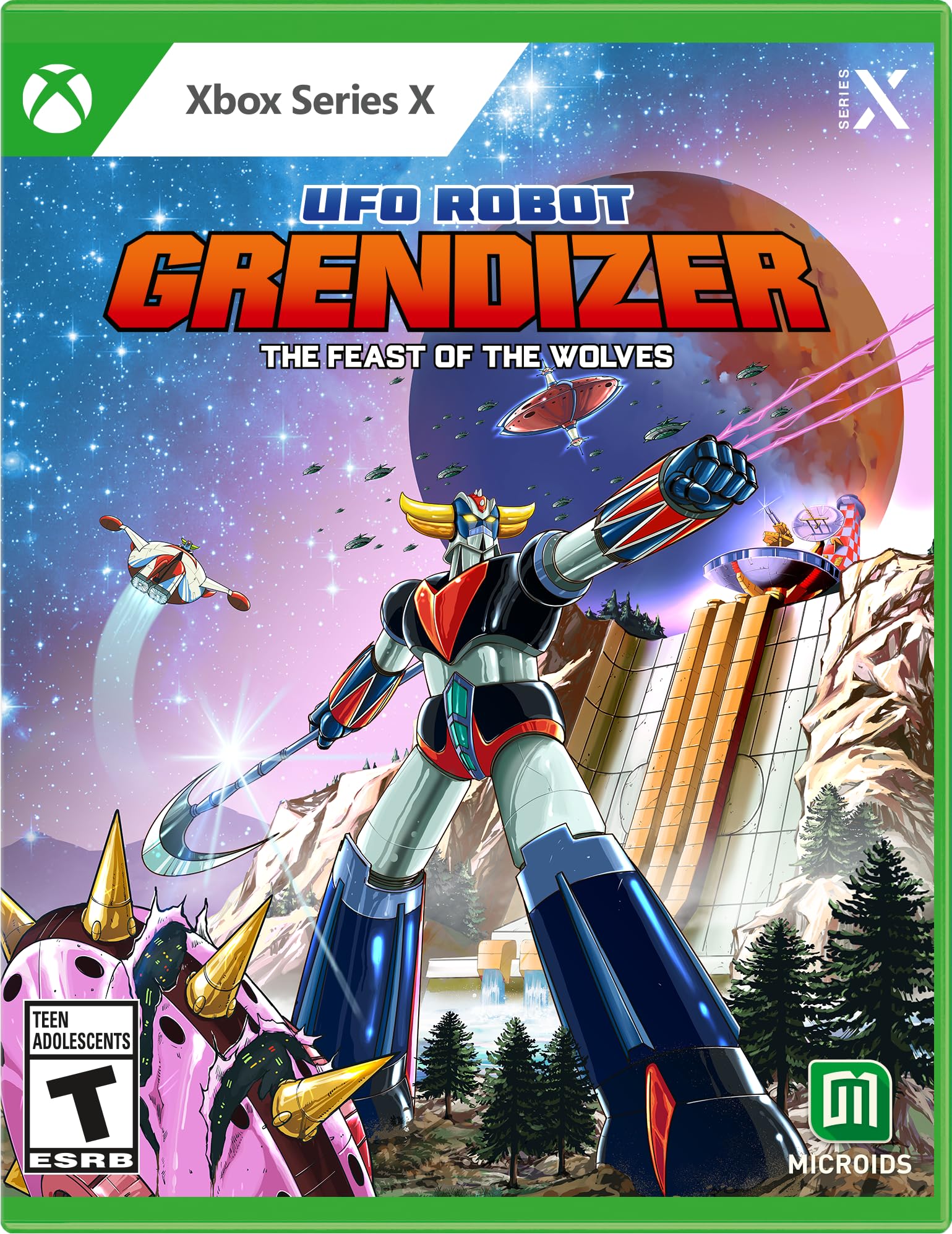 

UFO Robot The Feast of the Wolves North Xbox One Xbox Series X Grendizer (Import America) - & зелений