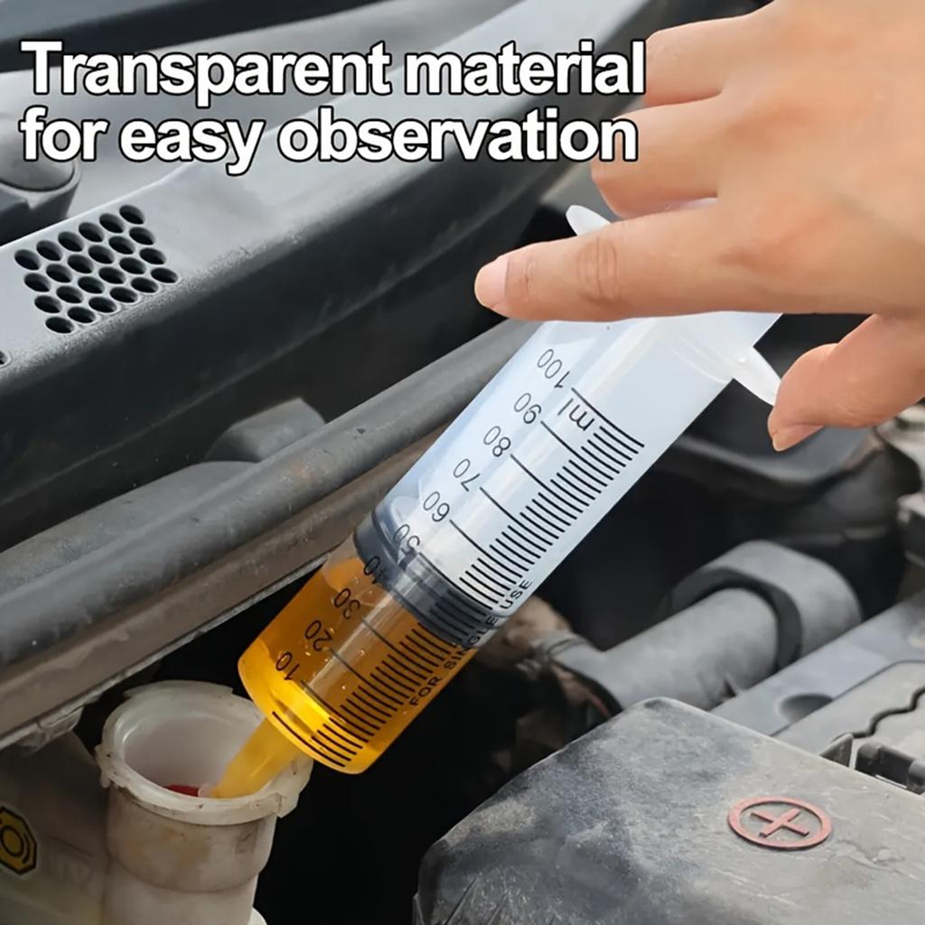 Large Capacity Plastic Syringe, Adhesive , Oil Extraction, Oil Flushing, Infuser, Extension Tube, Rough Mouth, Adhesive Needle Tube