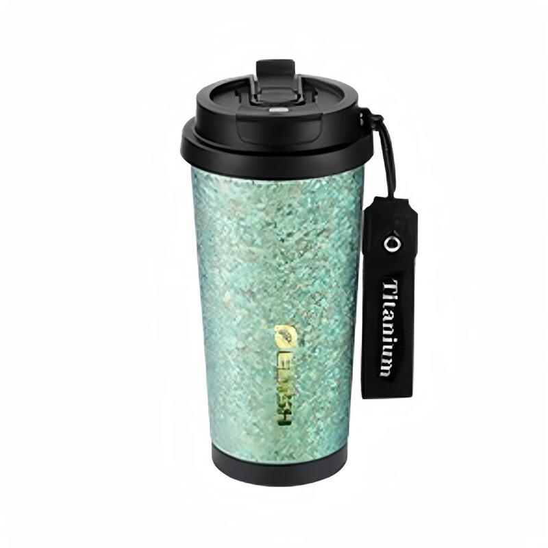 edish Titanium Insulated Portable Coffee Cup 500ml