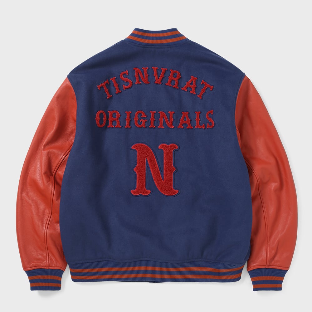 ThIs Is Never That Originals Veste Varsity Bleue
