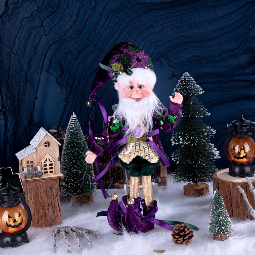 Neue Weihnachtselfen für zu Hause, Christbaumschmuck, lange Nase, Herdelfe, Wandbehang, Dekoration, Weihnachtselfen-Plüschpuppen