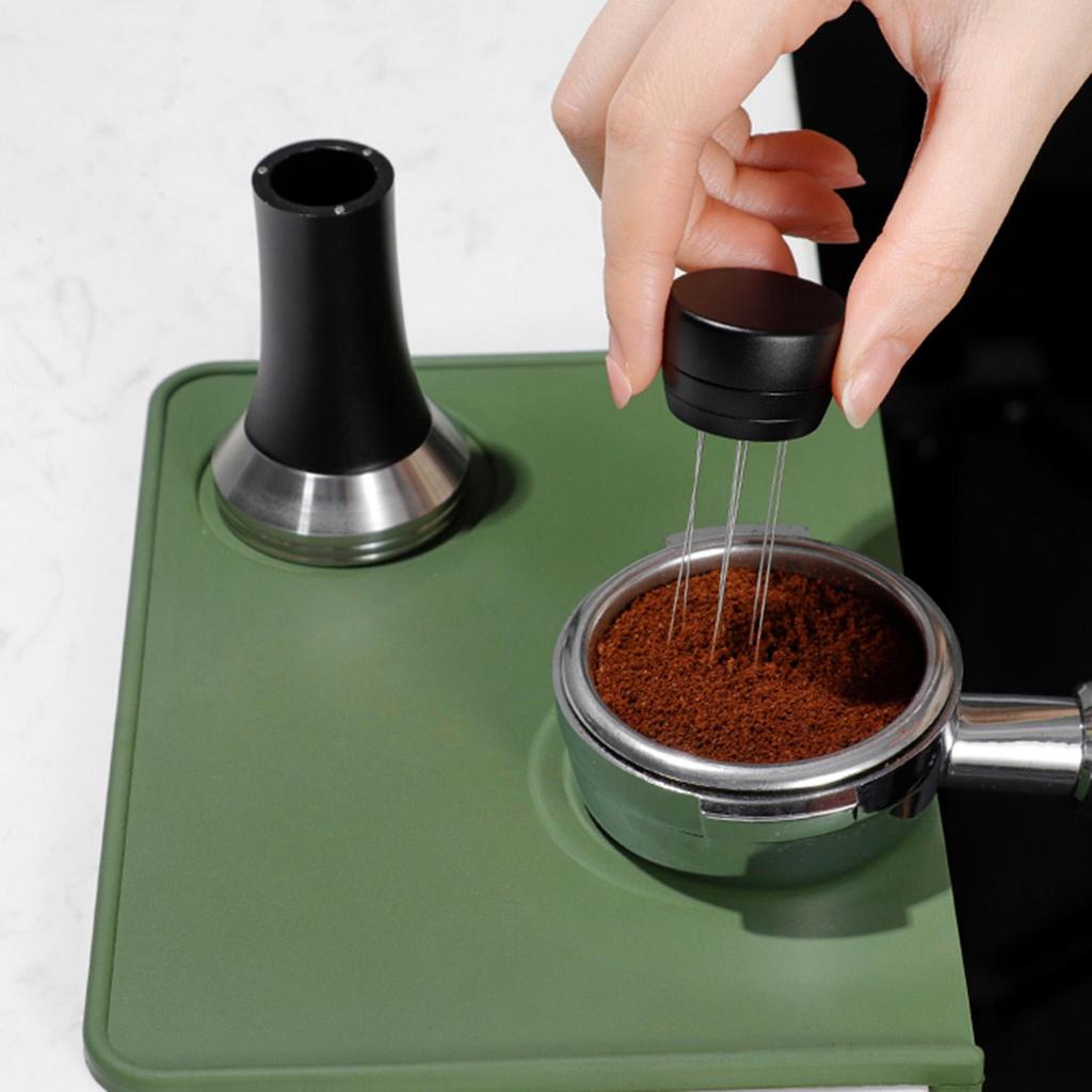 2 in 1 Coffee Tamper Espresso Hammer for Machine Restaurants Hotel