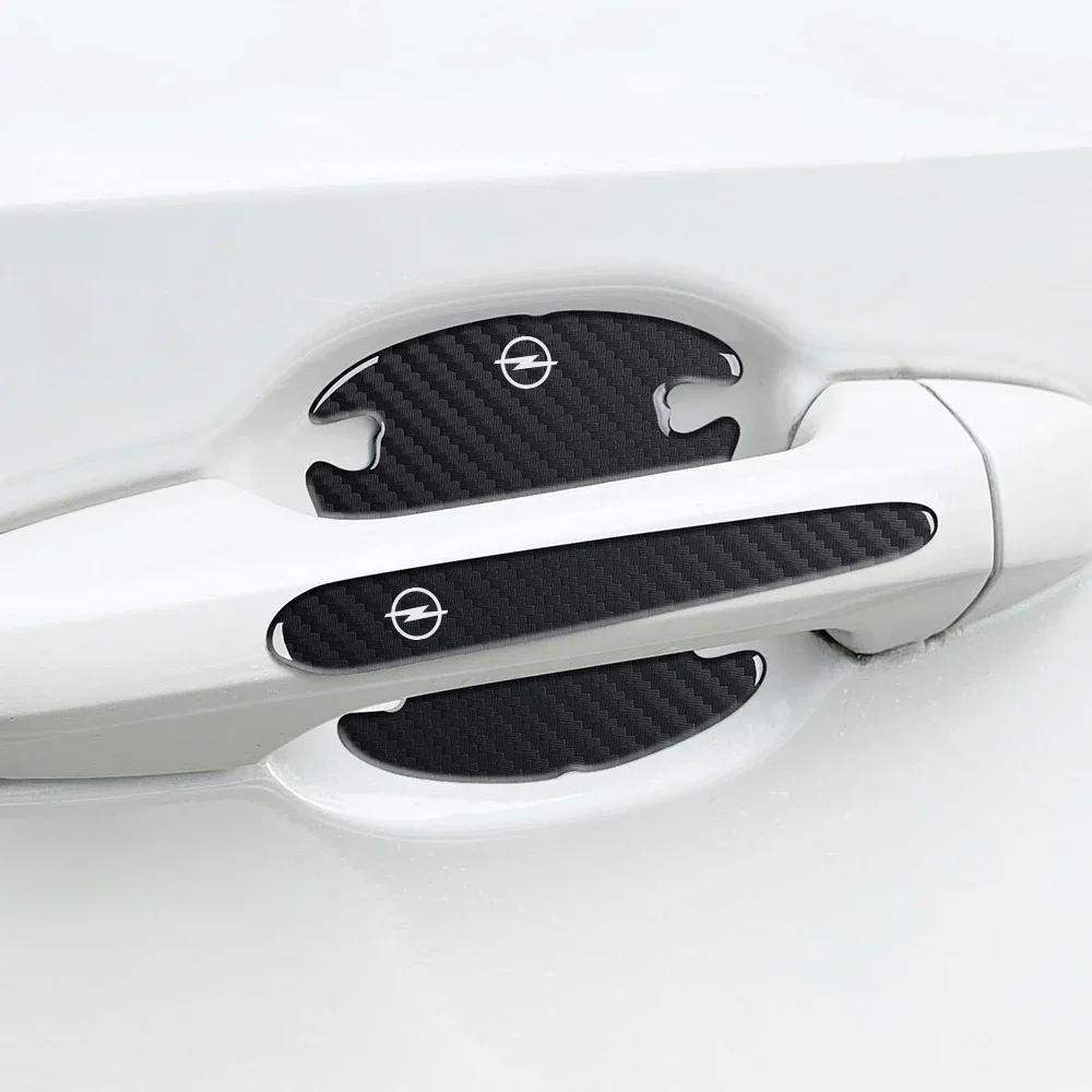 8 Pezzi Ciotole Maniglia Portiera Auto Adesivo Protettivo Accessori Auto Per Opel Astra H J G K Insignia Corsa C D Vectra C B Meriva a