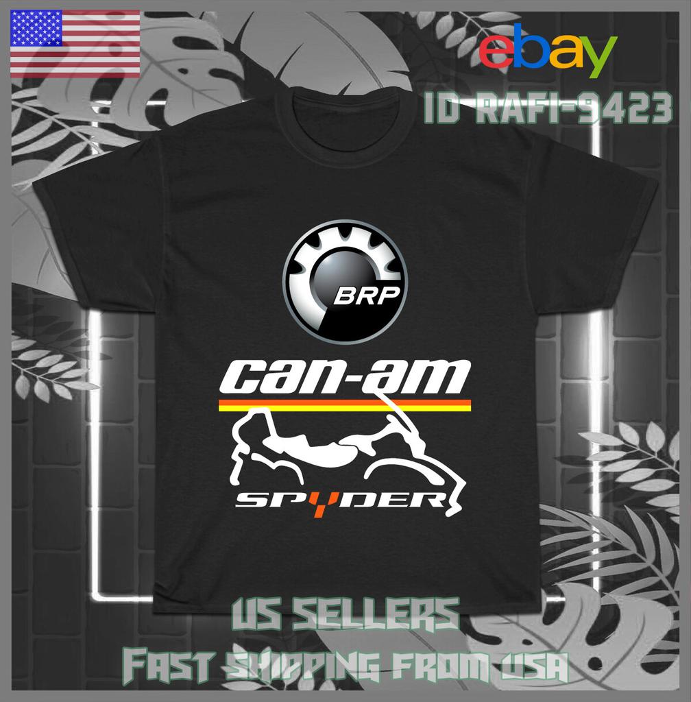 New CANAM SPYDER BRP Racing Men T-shirt American Style T-shirt Size S5XL