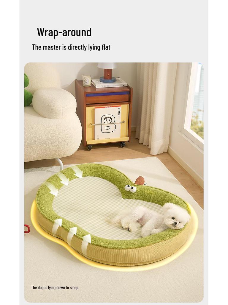 All-Season Pet Bed for Kittens and Small Dogs - Sofa or Dog House Use