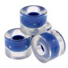 Custom PU Light Up Wheels for Longboard Cruiser Night Glow Skateboarding Downhill Mountain Rebuild Set
