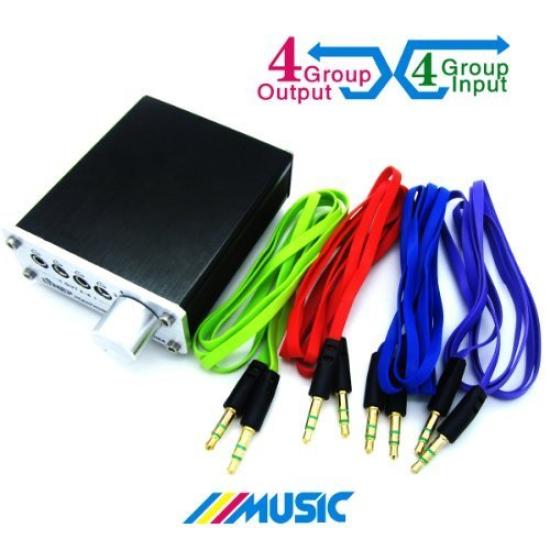 Namiki Trading No power supply tiny MP3 mini audio for smartphones required, headphones, earphones, switcher/selector