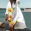 DICFY Women's Fashion Spring Autumn Long Sleeve Casual Dresses
