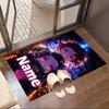Custom Name Personalized Demon Slayer Print Carpet, Versatile Home Decor Rug, for Playroom, Apartment, Balcony, Entryway, Hallway Gift