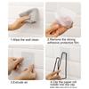 Tissue Holder Punch-free Wall-Mounted Toilet Paper Holder Space-saving Paper Towel Rack for Kitchen Bathroom