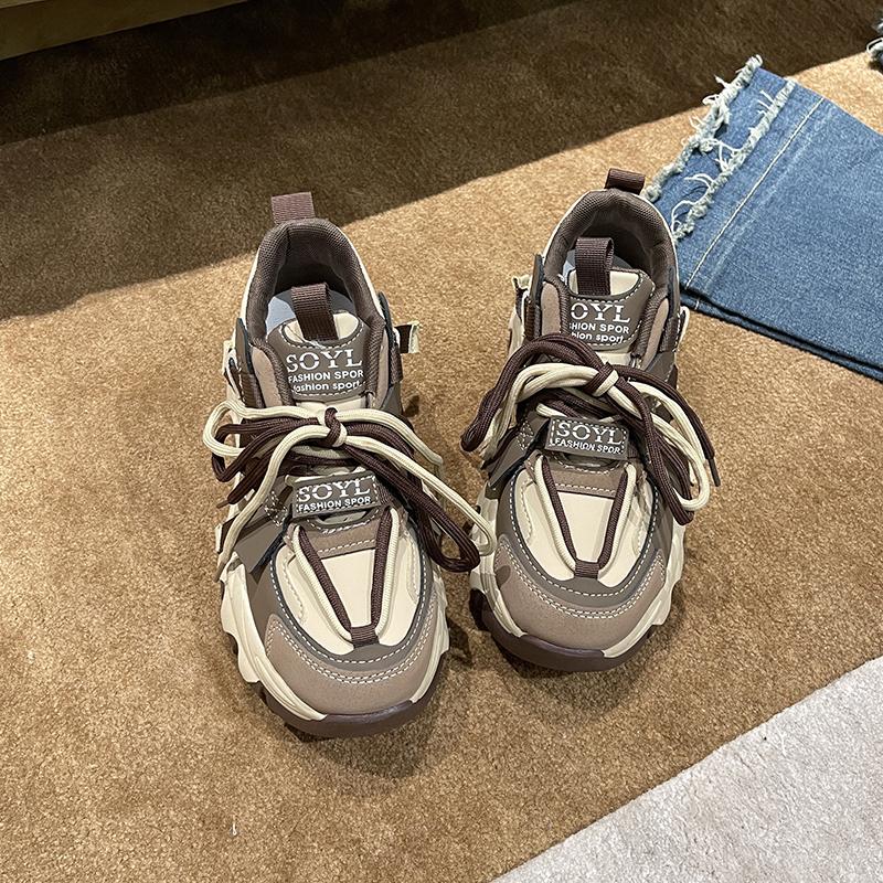 New Mixed Colors Ladies Platform Sneakers Outdoor Sports Shoes for Women Fashion Female Shoes Designer Ladies Vulcanized