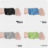 Cooling Sweat-Absorbing Wristband for Sports - Summer Lightweight, Non-Woven Sleeve for Men & Women