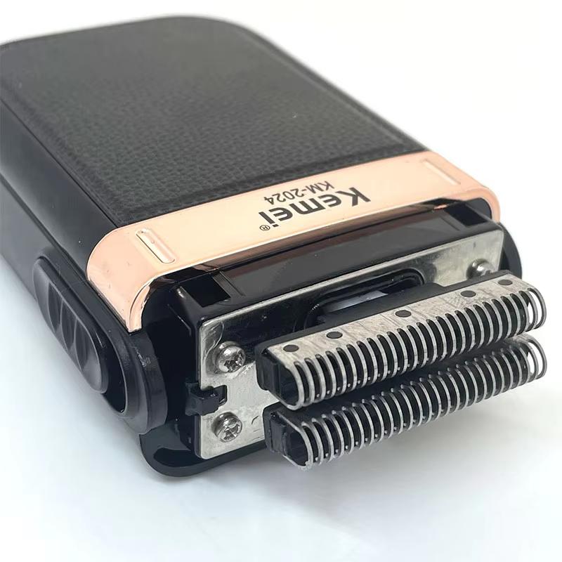 Kemei 2024 Razor Blade Shaver Head For Men's Electric Shaver KM-2024 Razor Mesh Blade Net Original Beard Shaving Parts