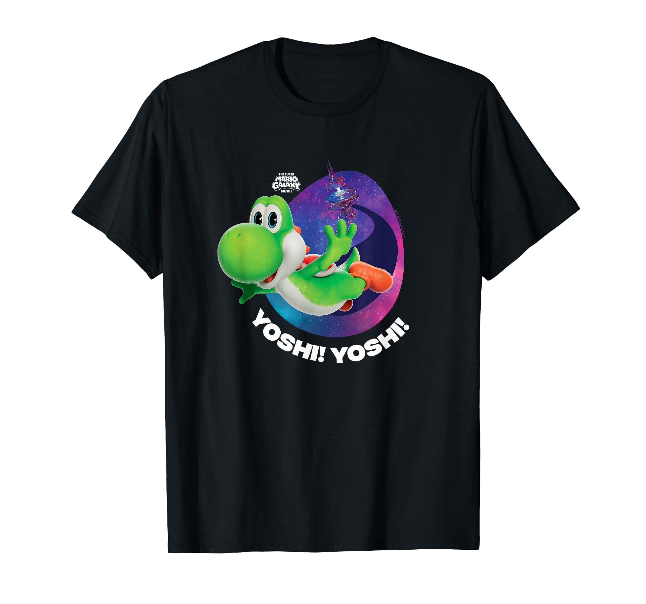 The Super Mario Galaxy Movie Yoshi Soars T-shirt