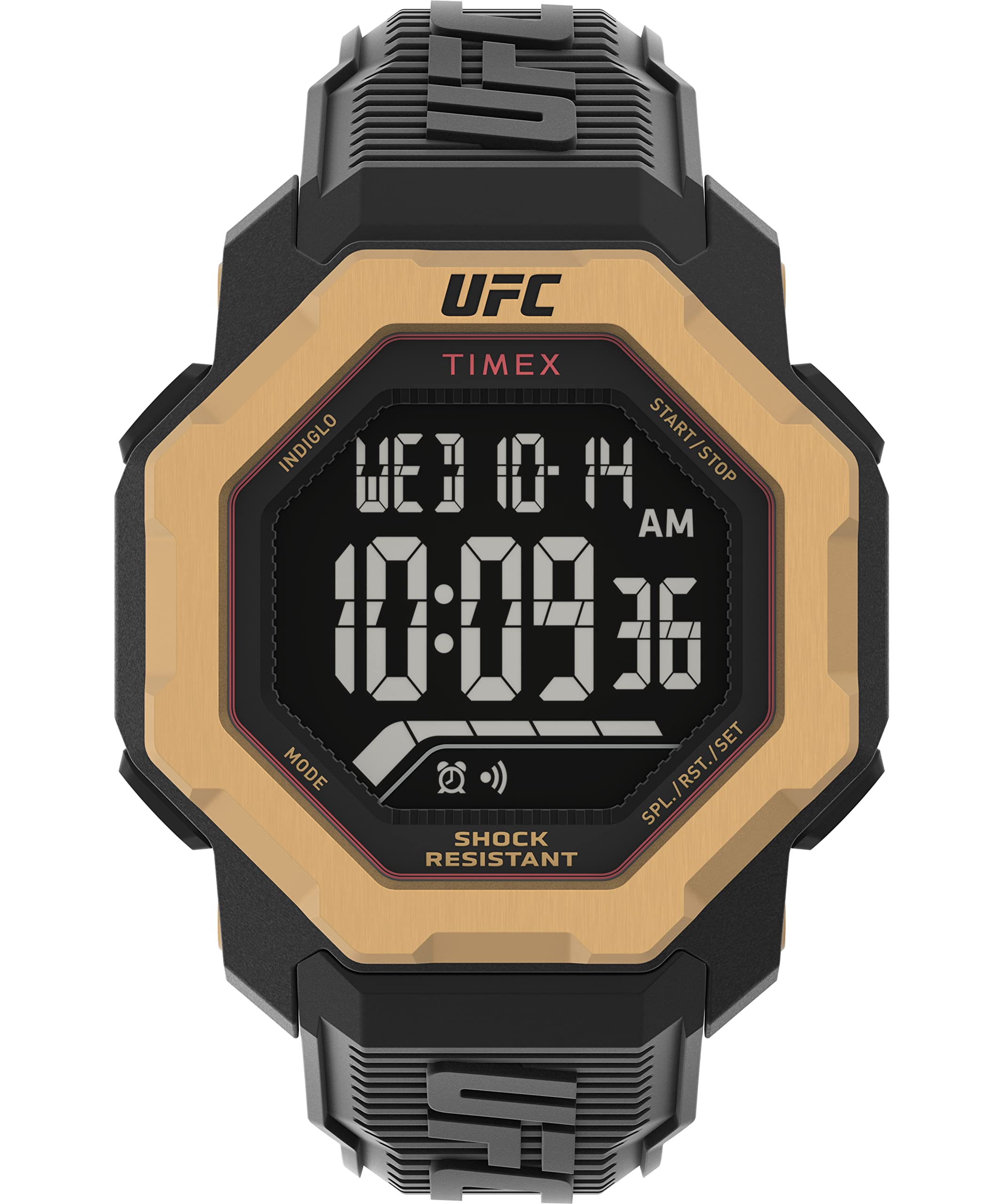 

Timex UFC Men s Knockout 48mm Watch, Black/Digital/Black. , Knockout 48mm.