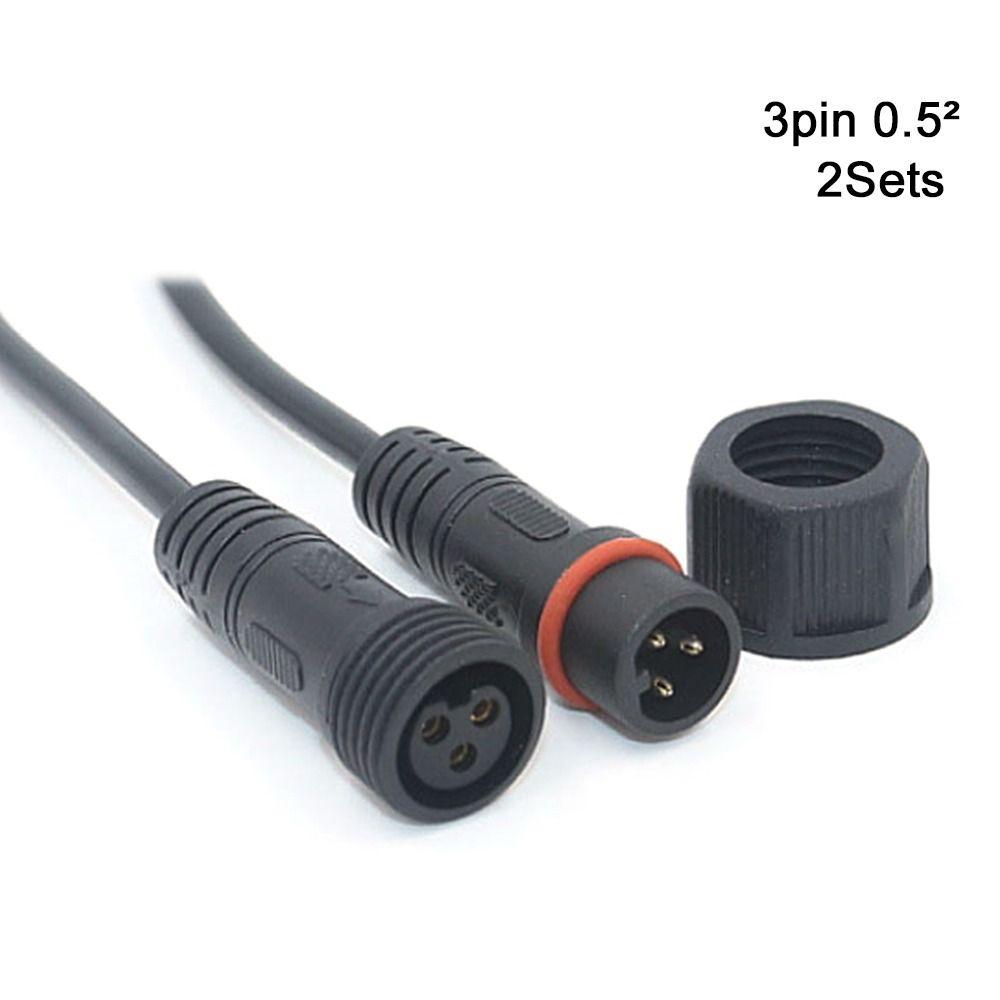 3Pin 4Pin Display Pin 2Pin3Pin4Pin Cable Waterproof Connector Line Optional Cable Base Connector