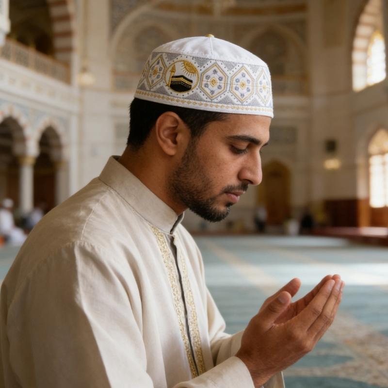 Atmungsaktive Kippa für Männer, Frauen und Kinder Faltbarer jüdischer Hut Geeignet für Synagogengottesdienste und Versammlungen