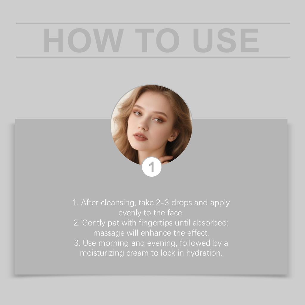EELHOE Vitamin Illuminating Serum,  smooth, shiny, moisturizes, enhances elasticity, moisture retention Essence