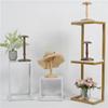 CHADWICK Hat Bronze Medium Size Vintage Hat Hat Hat Stand Stand, Wooden, Color, (Height 21cm, 161621cm), Style, Rack, Hanger,