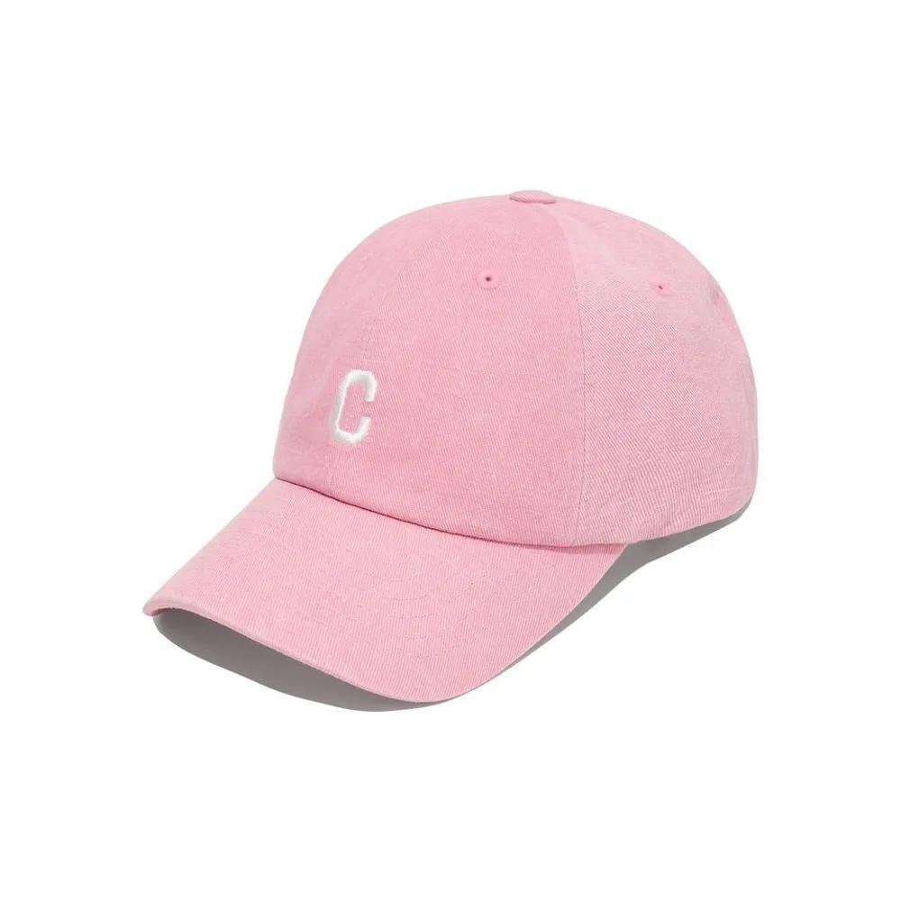 [Standard Fit] Small C Logo Pigment Ball Cap Pink CO2407CA53PI 274621 F