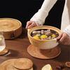 Handcrafted Rattan Tea Coaster Elegant Rattan Tea Coaster Delicate Cup Mats Suitable For Various Occasions