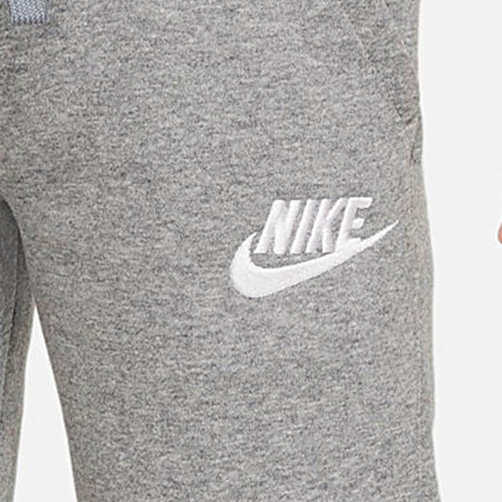 Nike Knitted Sweatpants Comfortable Fleece Lined Thermal Gray Teenagers CJ0170-091