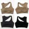Damen Europäisch & Amerikanisch Grenzüberschreitend Yoga Laufen Sport Nackt Fühlen Westenstil Fitness Trainings Top BH