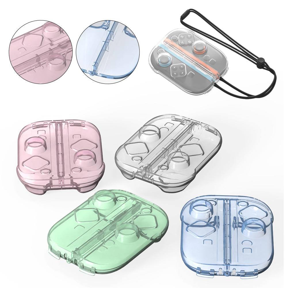 For Switch2 Gamepad Storage Box For Joycon High Transparency Crystal Box Dustproof PP Protectio X3E5