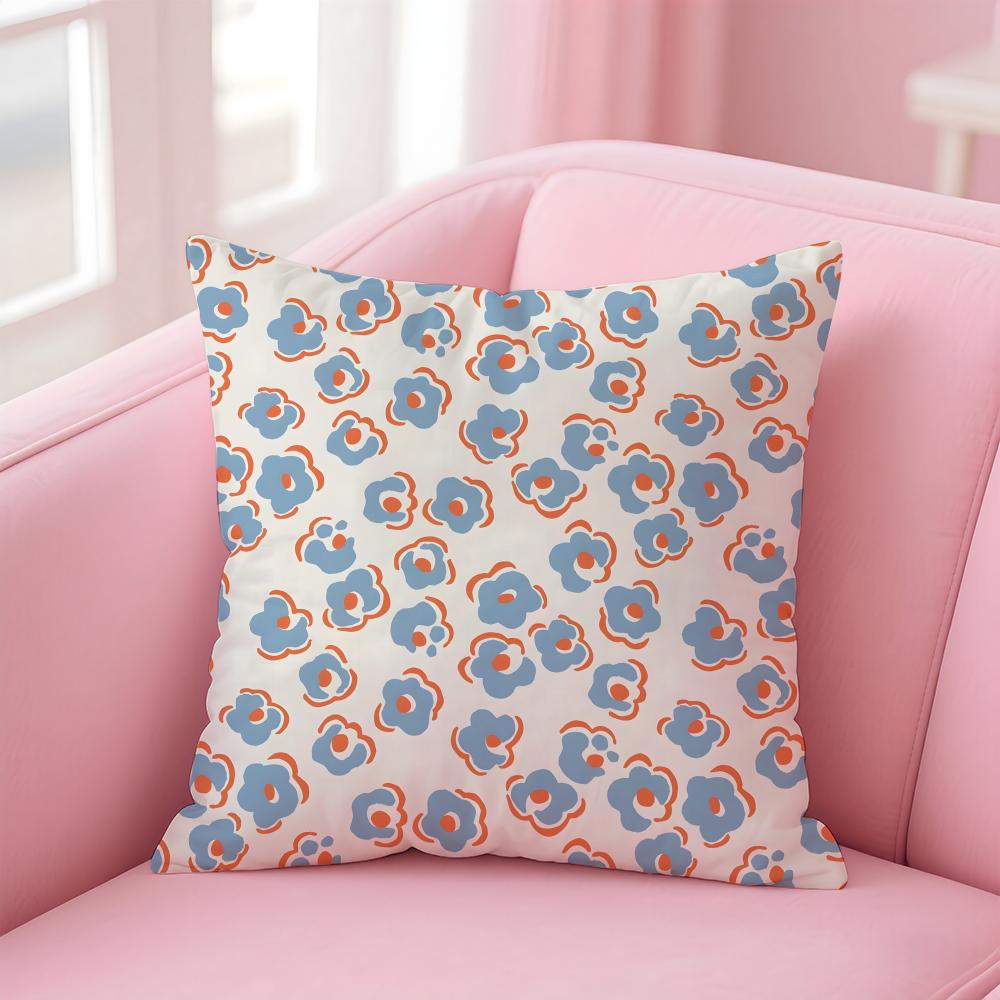 New British Pattern Ariana MartinB Cushion Cover Linen Pillowcase Cover Soft Decor for Sofa Home Room