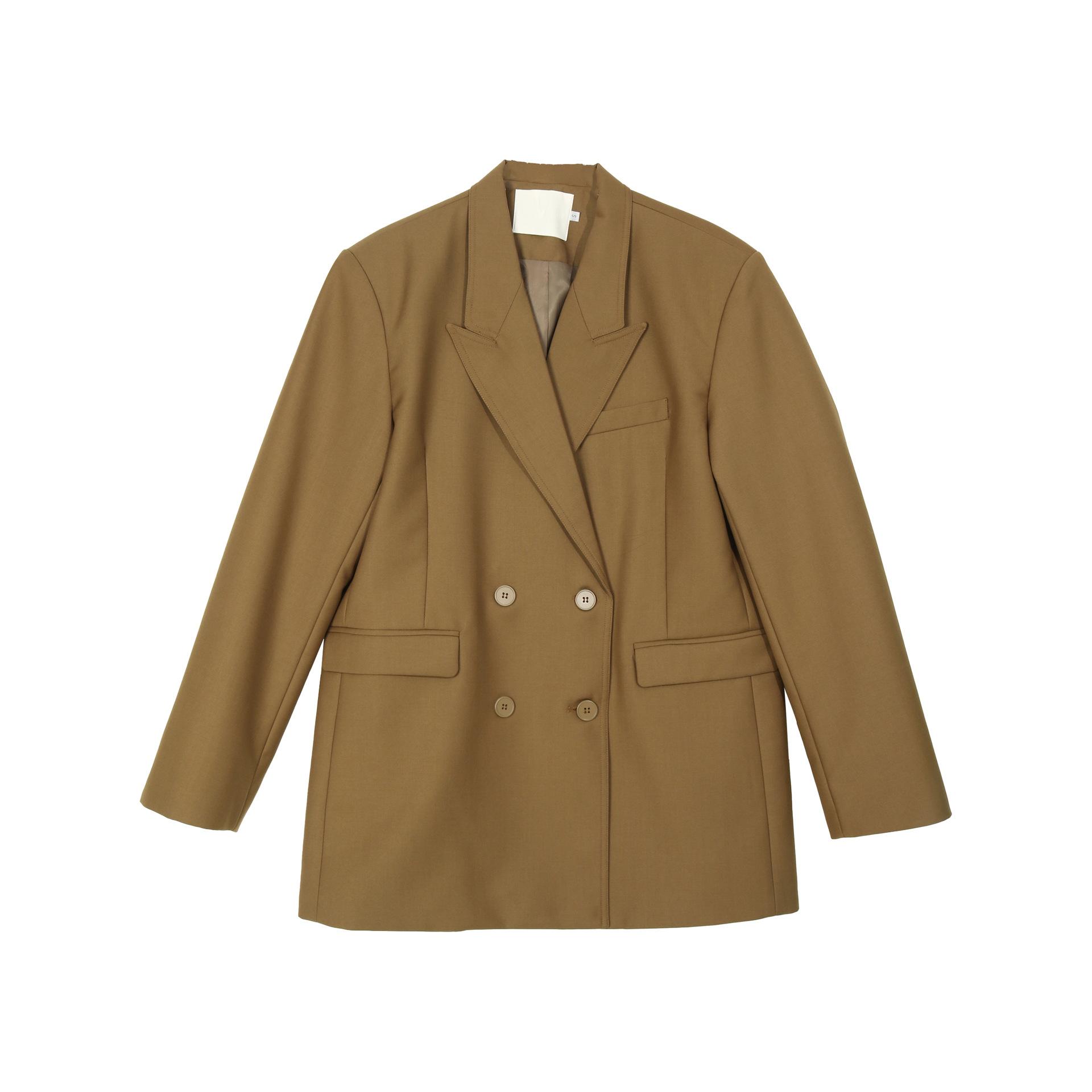 

Женский осенний двубортный костюм S