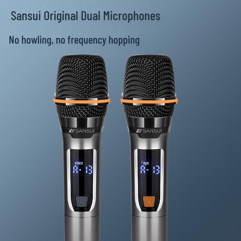 SANSUI TE12 Portable Outdoor KTV Speaker CN plug (adapter included) (CN version)