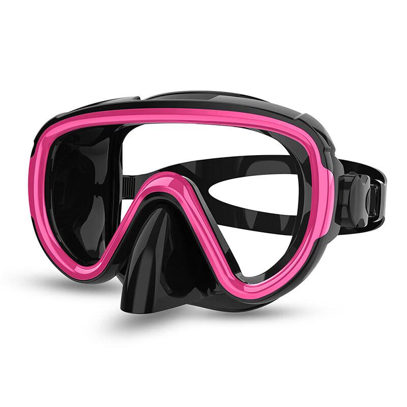 HOTDIVE Adult Tempered Glass Diving Mask