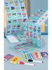 Children's Educational Toy: Alphabet Matching Magnetic Puzzle Board with Uppercase & Lowercase Letters and Number Learning Cards