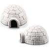 Arctic Figures Toy Igloos Model Realistic Arctic Animals House Ornament Mini Polar Animal Shelter