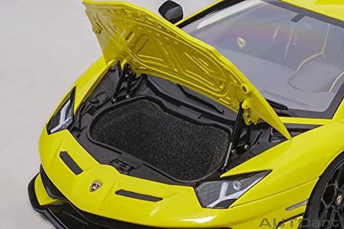 AUTOart 1/18 Lamborghini Aventador SVJ Pearl Yellow Finished Product