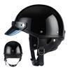 Retro Half Face Vintage Motorcycle Helmet Unisex for Men Women Scooter Four Seasons  Riding