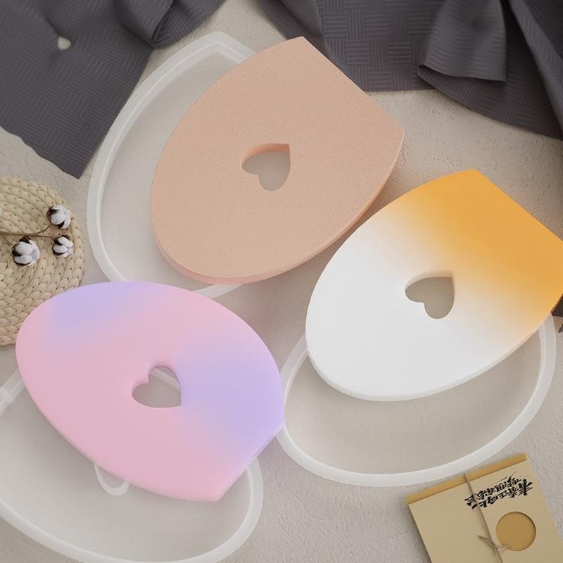 Reusable Resin Coaster Silicone Molds Epoxy Resin Cup Mat Mold Flexible Coaster Silicone Molds for DIY Enthusiasts