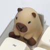 Farbverlauf Harz Tastenkappen mit Capybara Kunst Kompakte Größe Leichte Bauweise Für Mechanische Schalter
