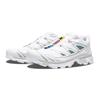 SALOMON XT 6 Slip Resistant Abrasion Resistant Low top Running Shoes Unisex White Blue 412529(Team348-)